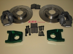 Kit freins AR 106 Alcon 2 pistons disques percés diam 266 m/m
